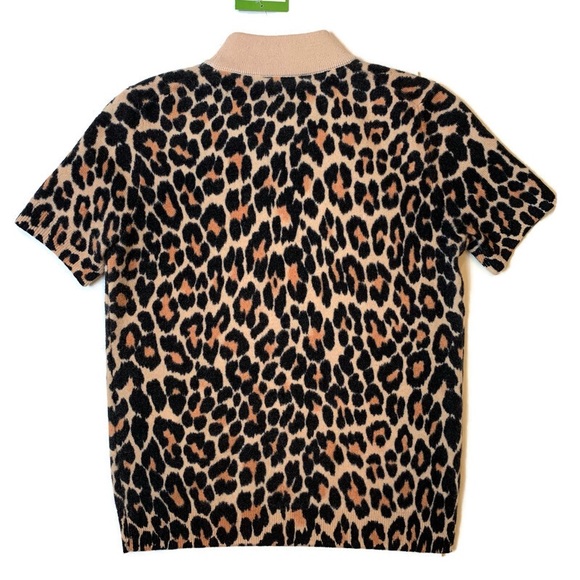 RARE Kate Spade Leopard Bow Sweater Riverdale - Picture 6 of 12